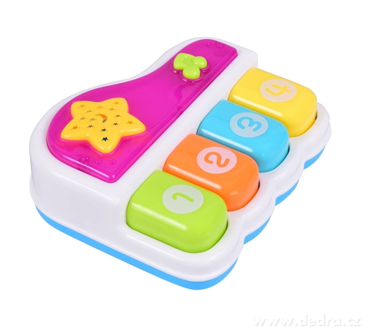 Dětské MINI PIANO, s projekcí hvězdné oblohy – náhled 3 | Grand Móda