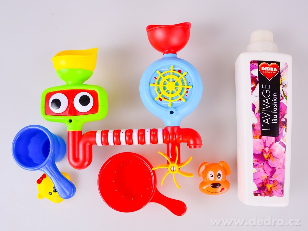 Hračka do vody a vany, s otočným vodním mlýnkem – náhled 4 | Grand Móda