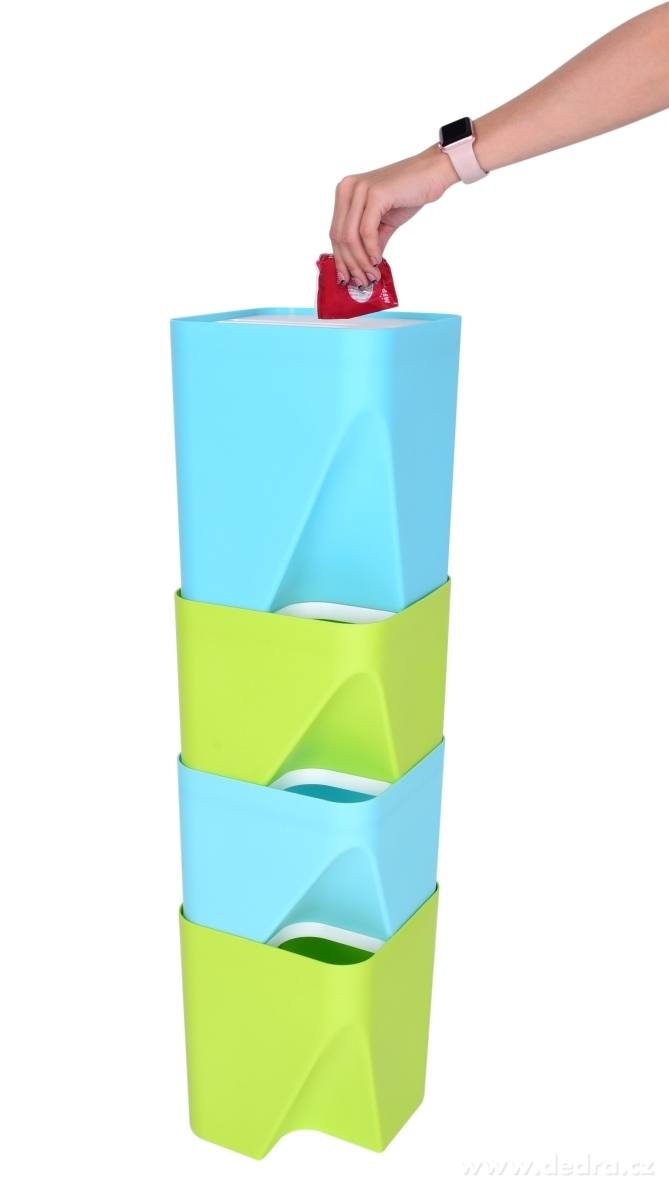 8 L TOTEMUS designový koš, stohovatelný – náhled 5 | Grand Móda