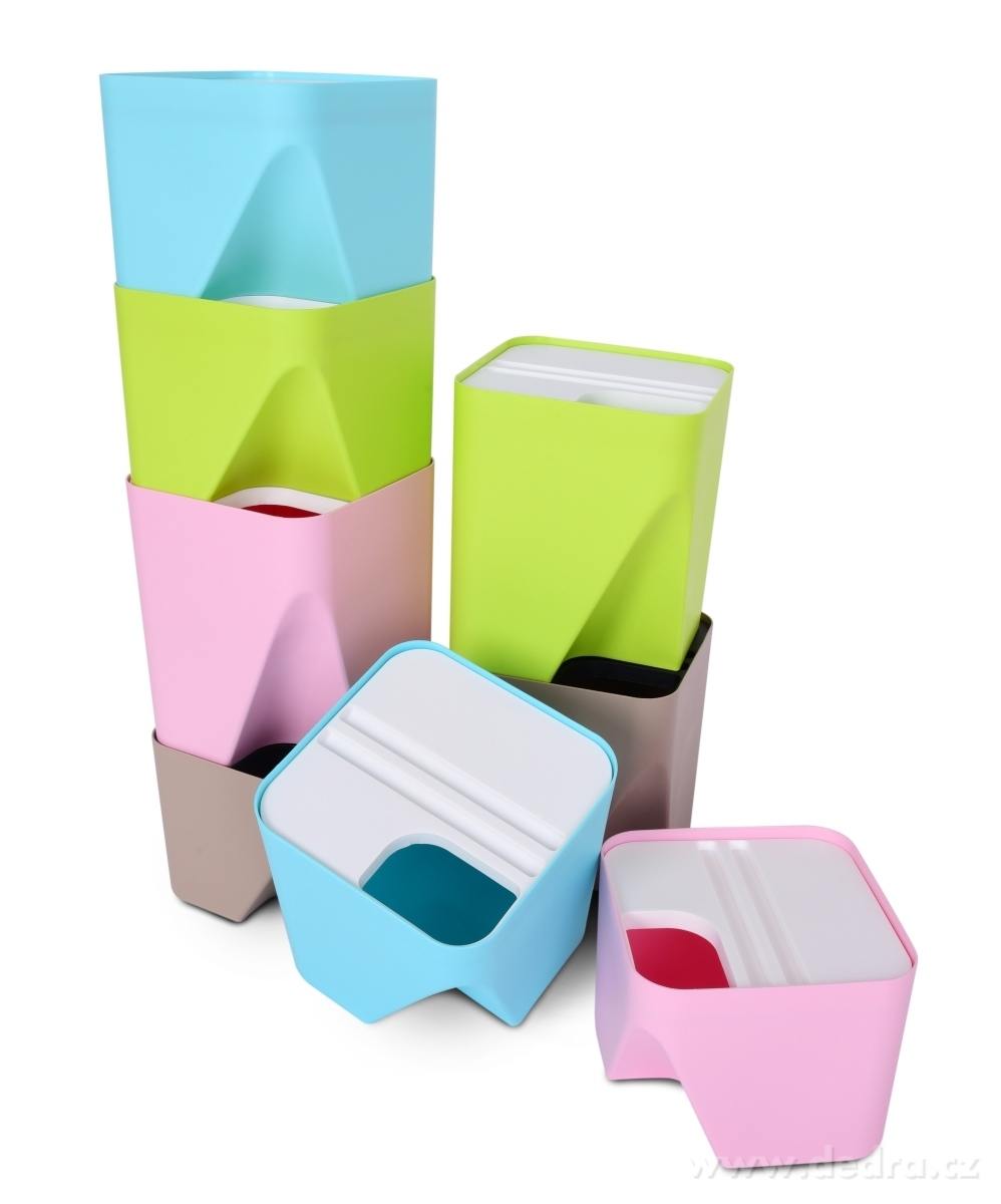 13 L TOTEMUS designový koš, stohovatelný – náhled 3 | Grand Móda