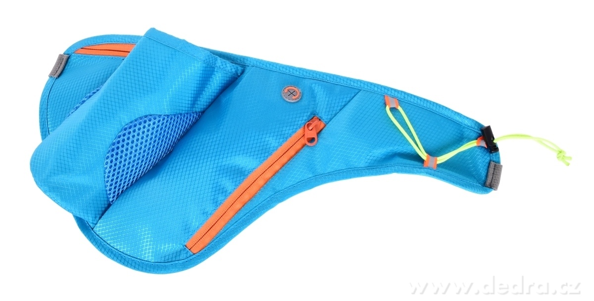 FC SPORT, ledvinka s kapsou na lahev, sportovní pouzdro na běh, kolo & turistiku, tyrkysové – náhled 5 | Grand Móda