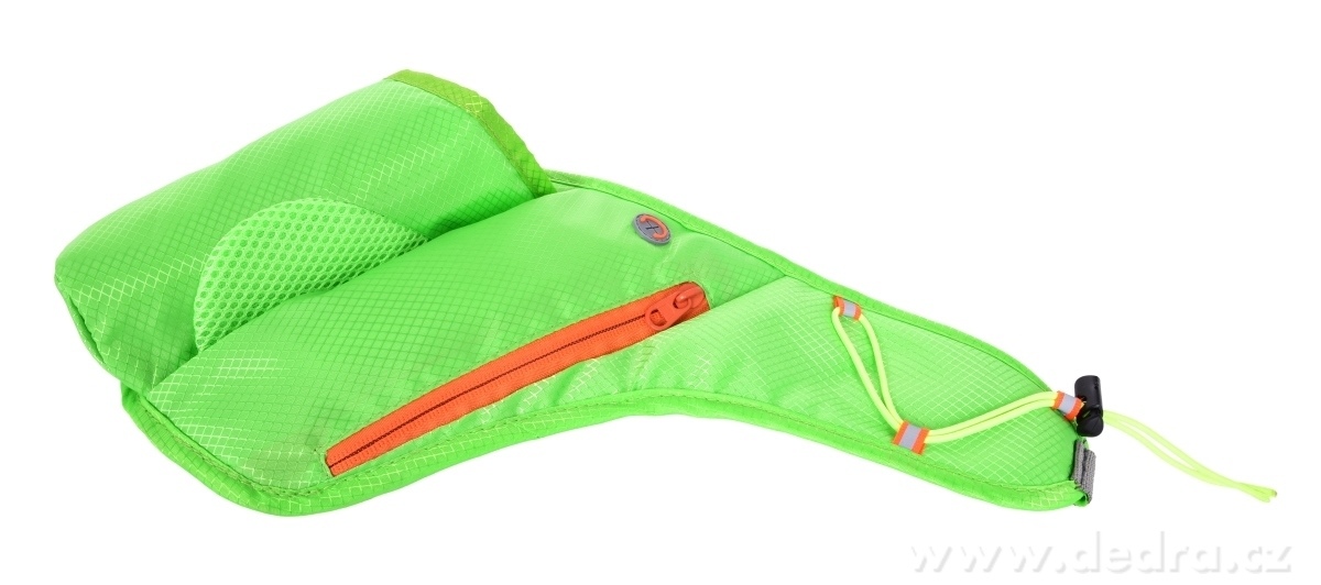 FC SPORT, ledvinka s kapsou na lahev, sportovní pouzdro na běh, kolo & turistiku, jasně zelené – náhled 5 | Grand Móda