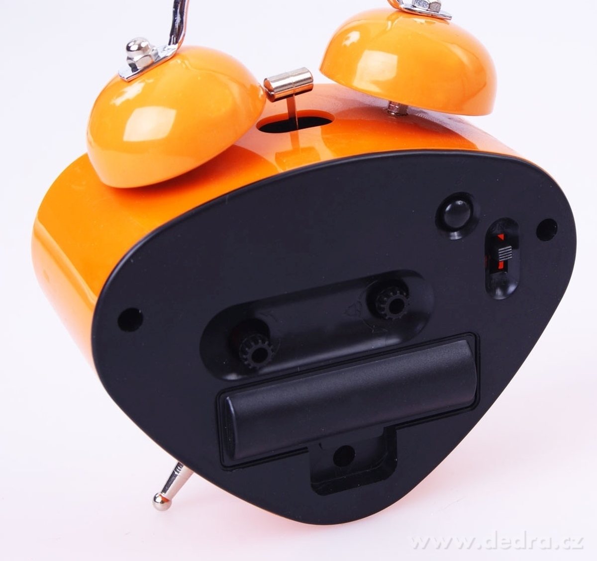 Retrobudík oranžový, na tužkovou baterii – náhled 4 | Grand Móda