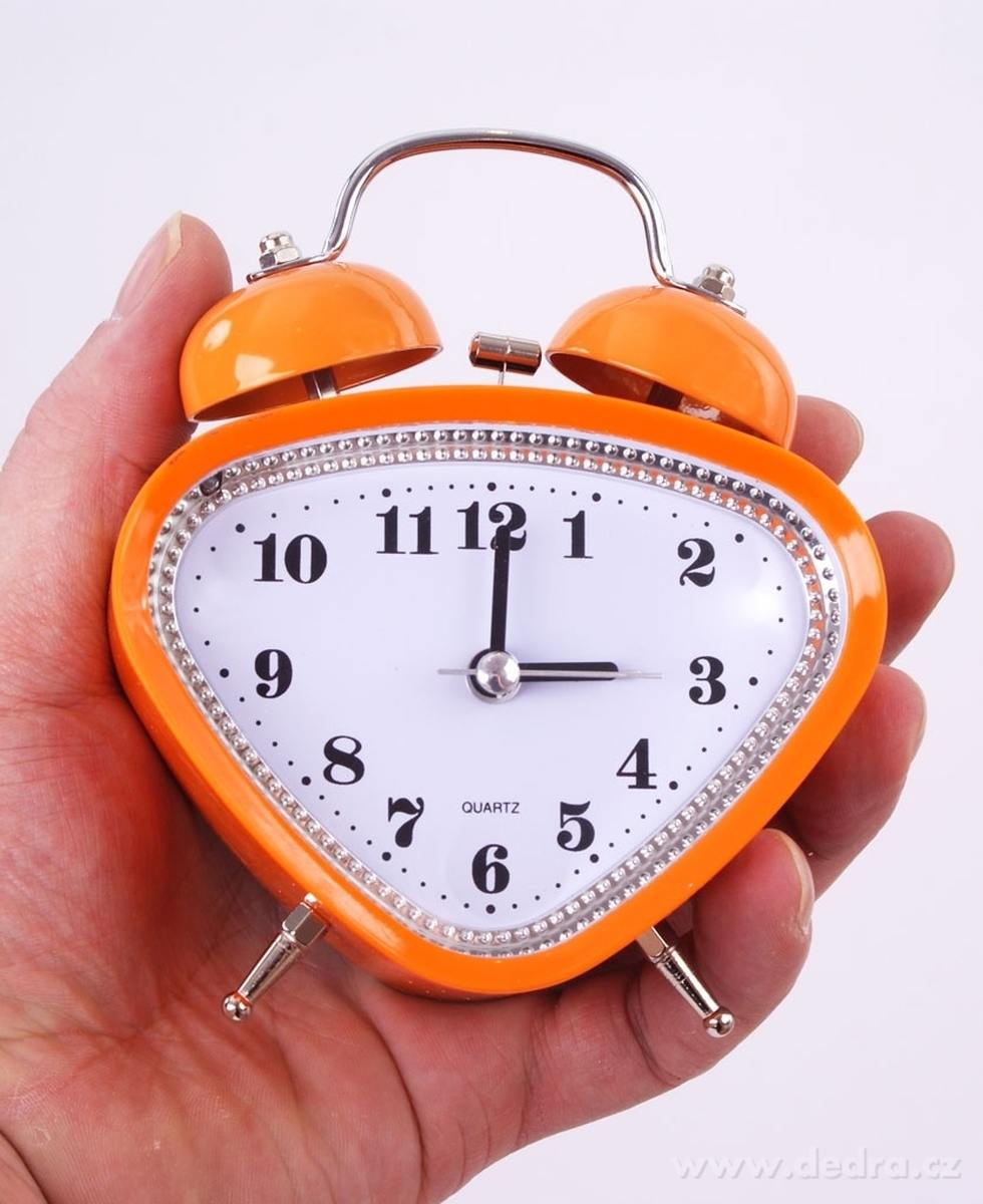 Retrobudík oranžový, na tužkovou baterii – náhled 5 | Grand Móda