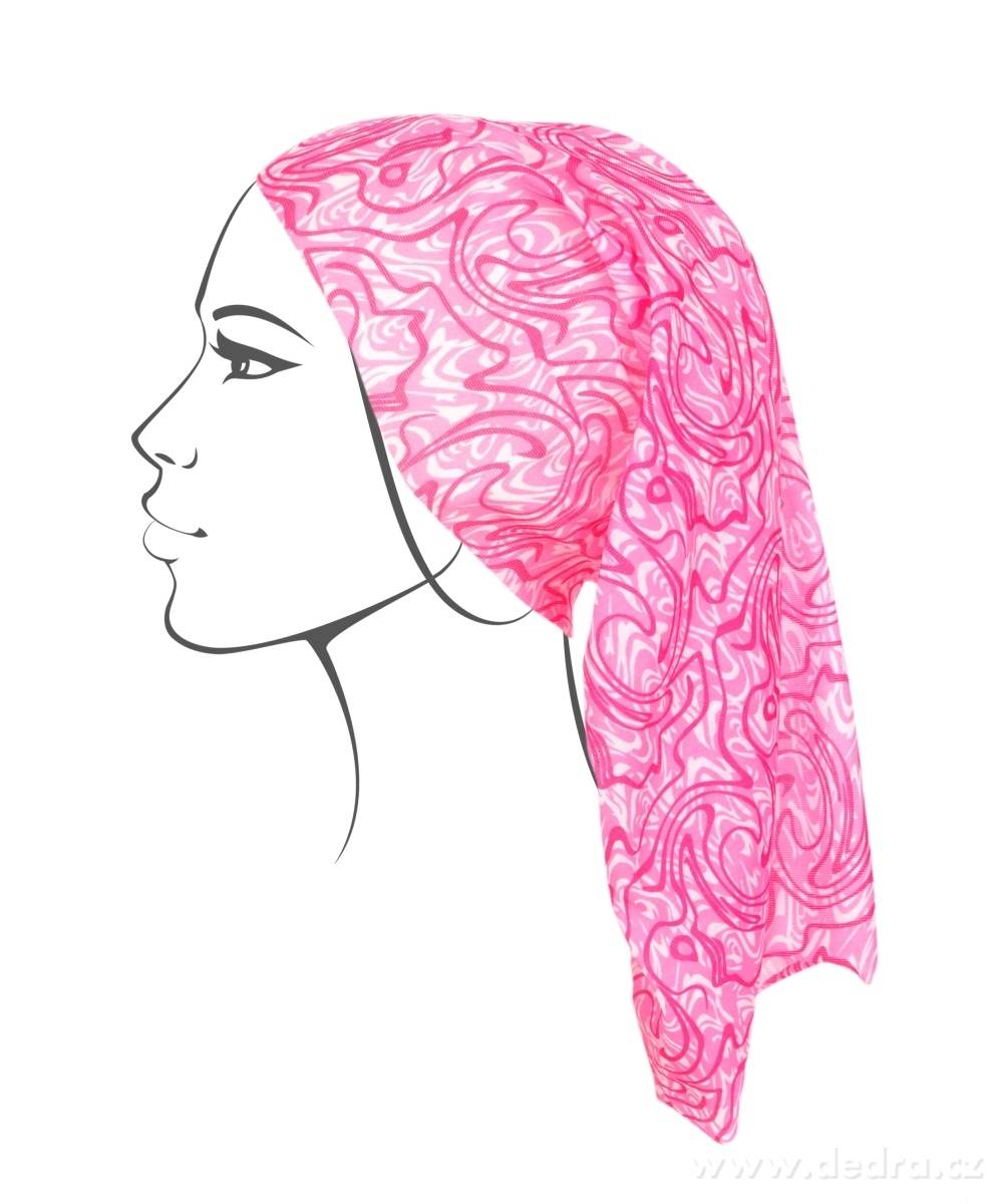 AIRFLEX, multifunkční šátek, pro sport & ochranu, univerzální velikost, PINK – náhled 4 | Grand Móda