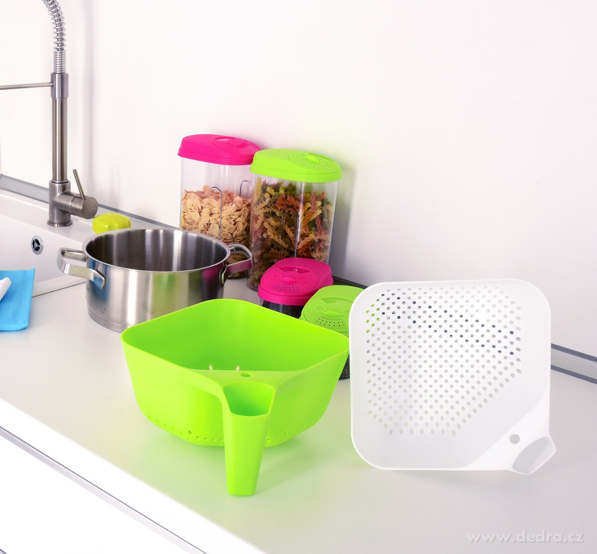 XXL SQUARE CEDNÍK, z pevného plastu – náhled 3 | Grand Móda