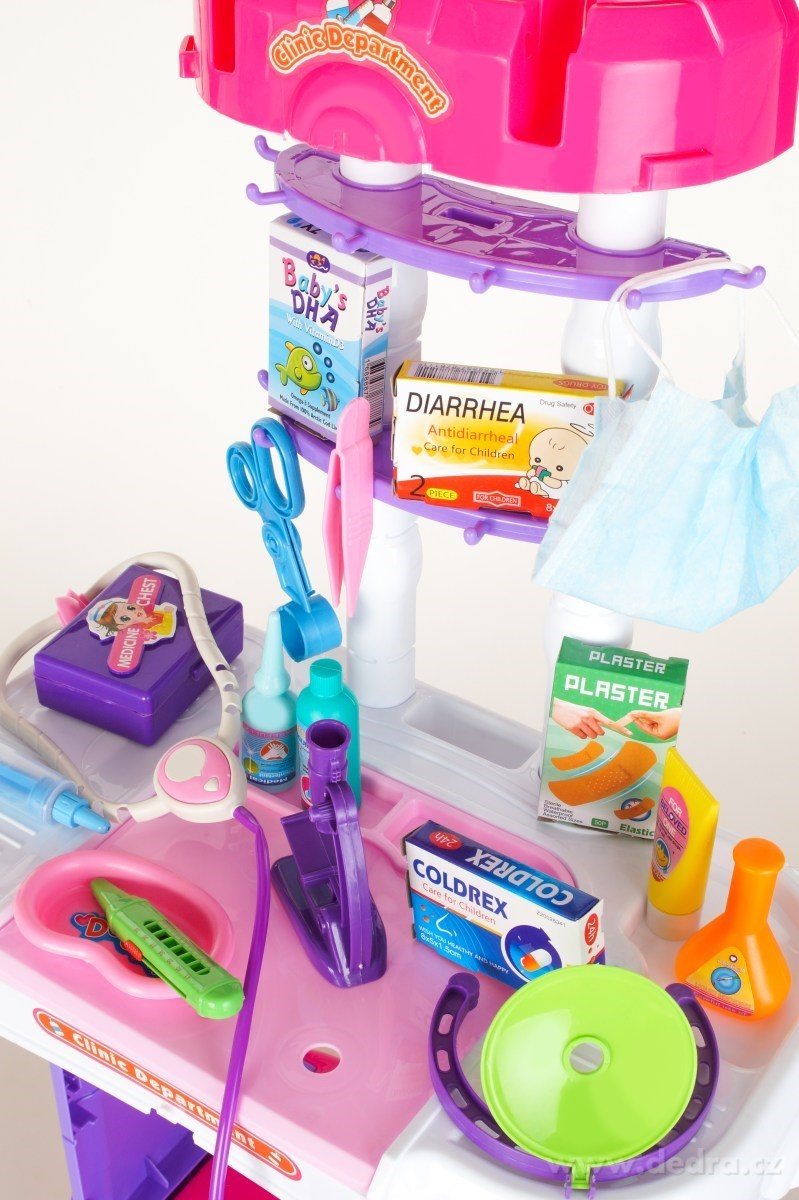 HODNÁ DOKTORKA dětský doktorský set – náhled 3 | Grand Móda