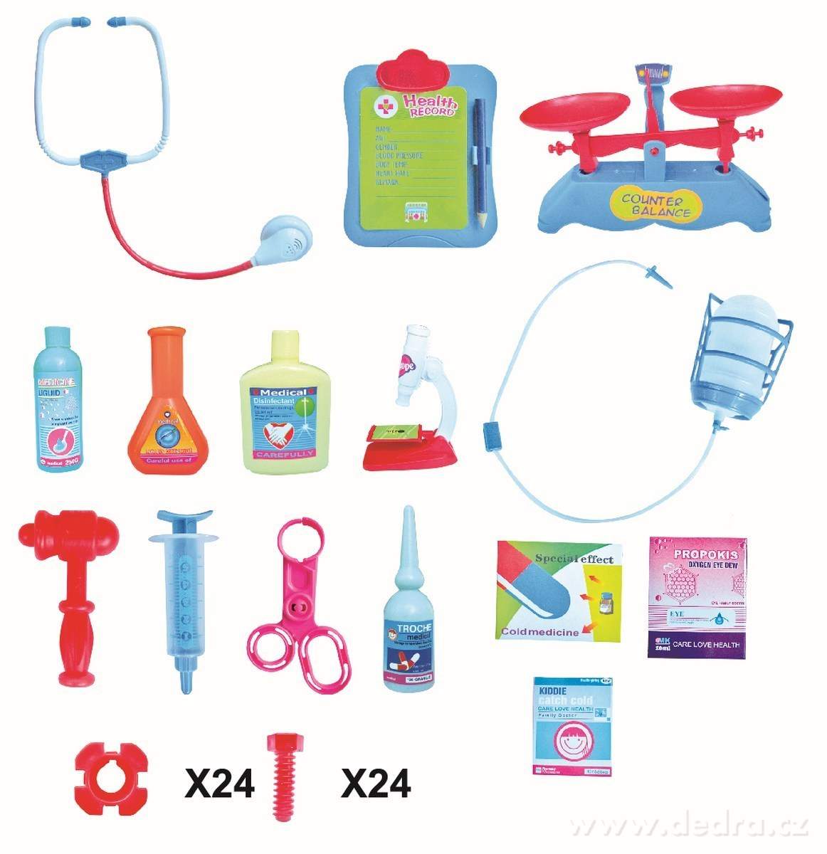 2in1 DOKTORSKÁ ORDINACE dětský doktorský set – náhled 4 | Grand Móda