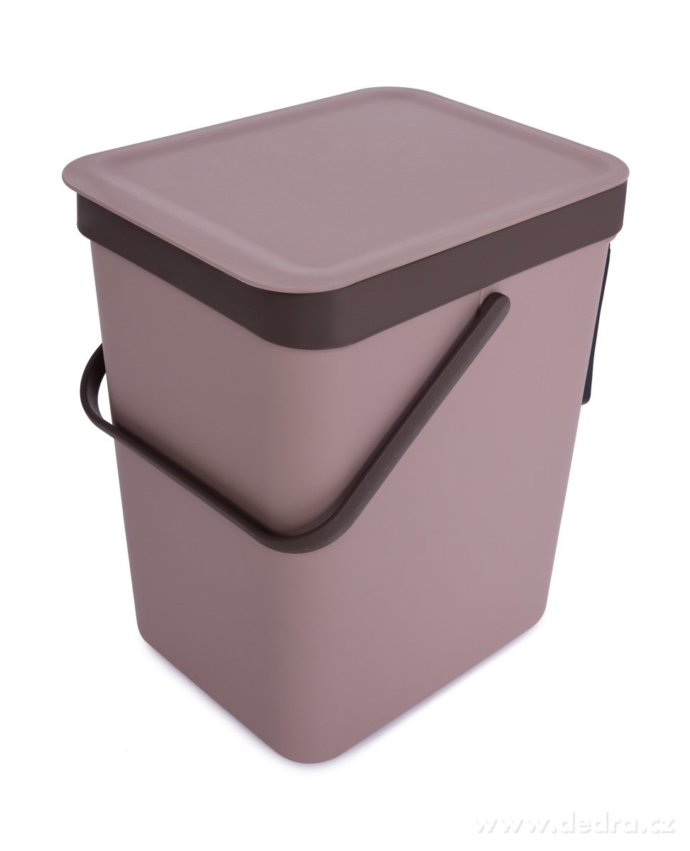 16 L závěsný odpadkový koš s odklápěcím víkem a uchem | Náčiní | Grand Móda