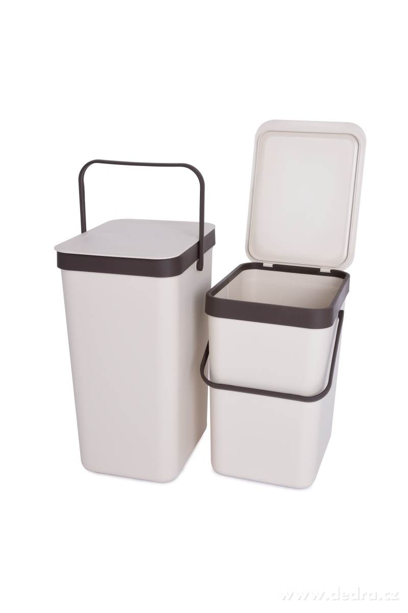 16 L Závěsný odpadkový koš s odklápěcím víkem a uchem – náhled 4 | Grand Móda