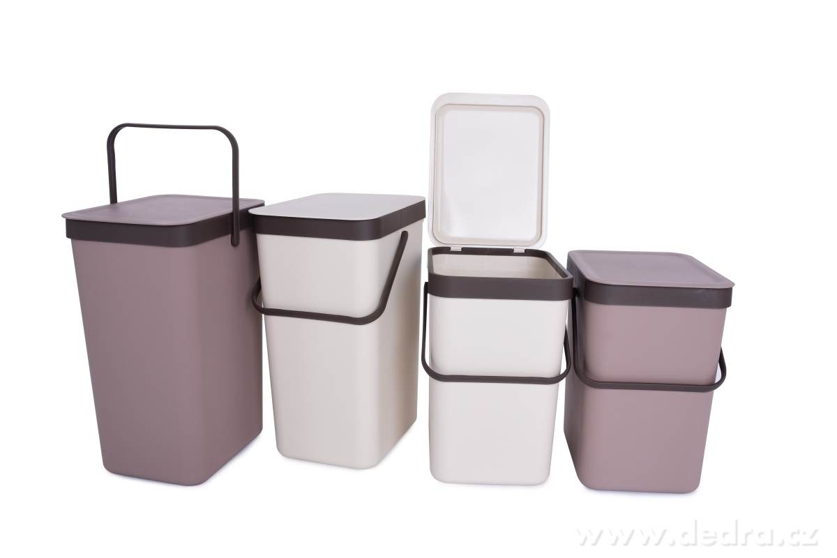 18 L závěsný odpadkový koš, s odklápěcím víkem a uchem – náhled 5 | Grand Móda