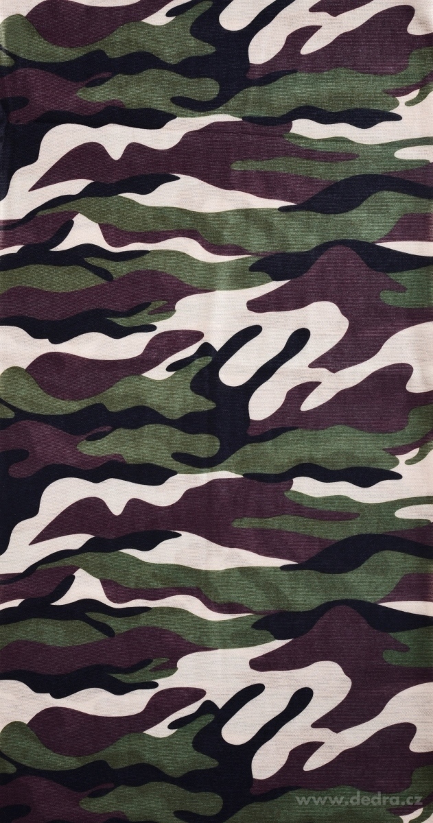 AIRFLEX, multifunkční šátek, pro sport & ochranu, univerzální velikost, ARMY – náhled 2 | Grand Móda