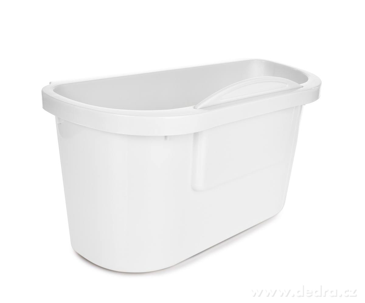 GENIUS, 3, 6 L, kuchyňský zbytkovník se stěrkou, závěsný koš na dvířka linky – náhled 2 | Grand Móda