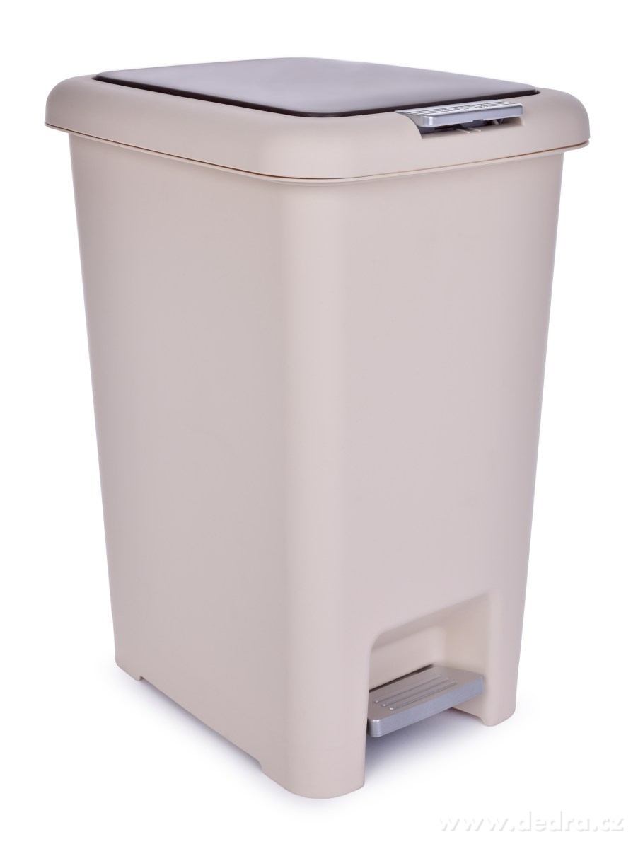 30L odpadkový koš PUSH&STEP | Odpadkové koíe ÔÖ´ŞĆ | Grand Móda