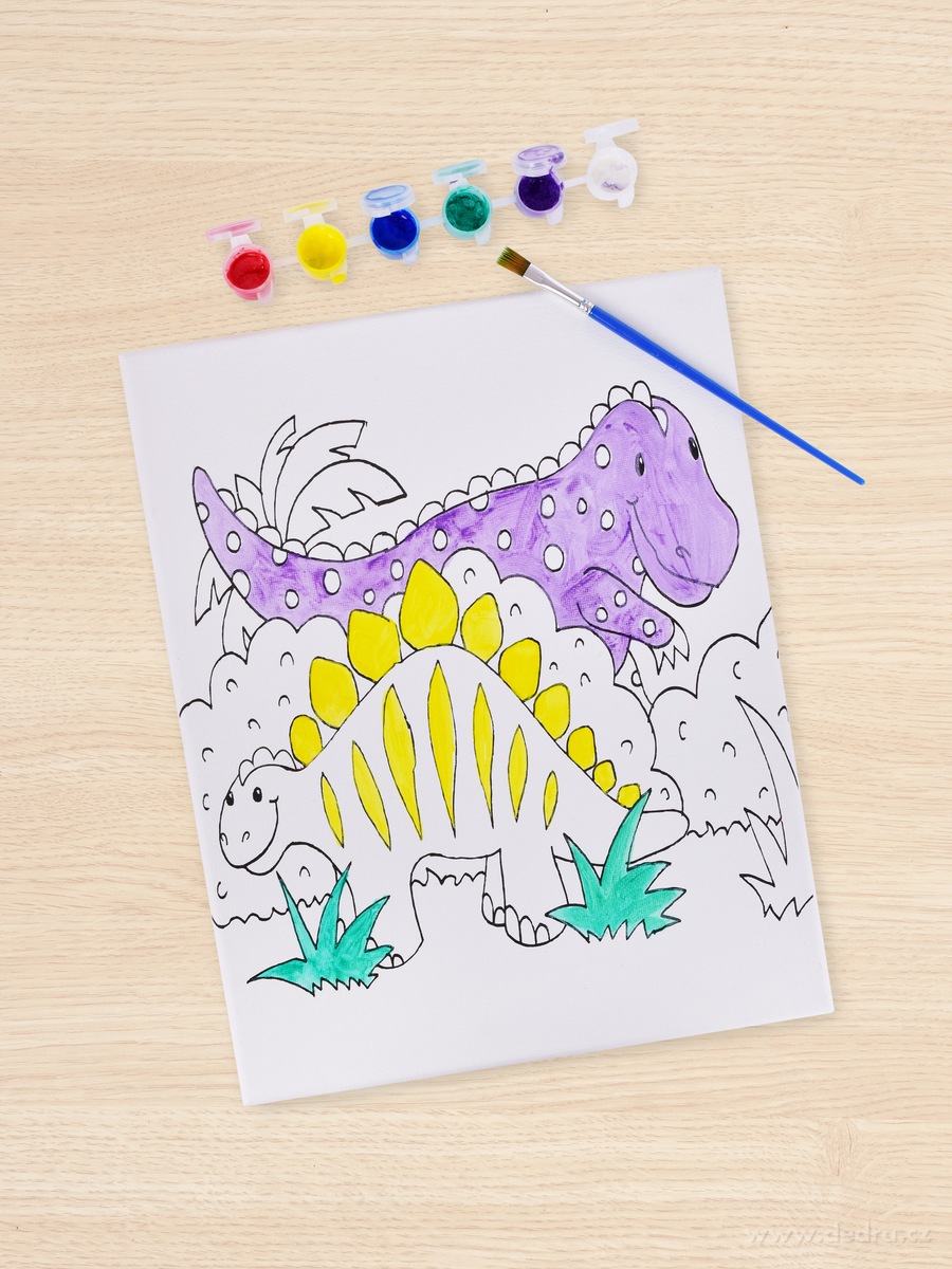 Obrázek na rámu "vymaluj si sám" – náhled 3 | Grand Móda