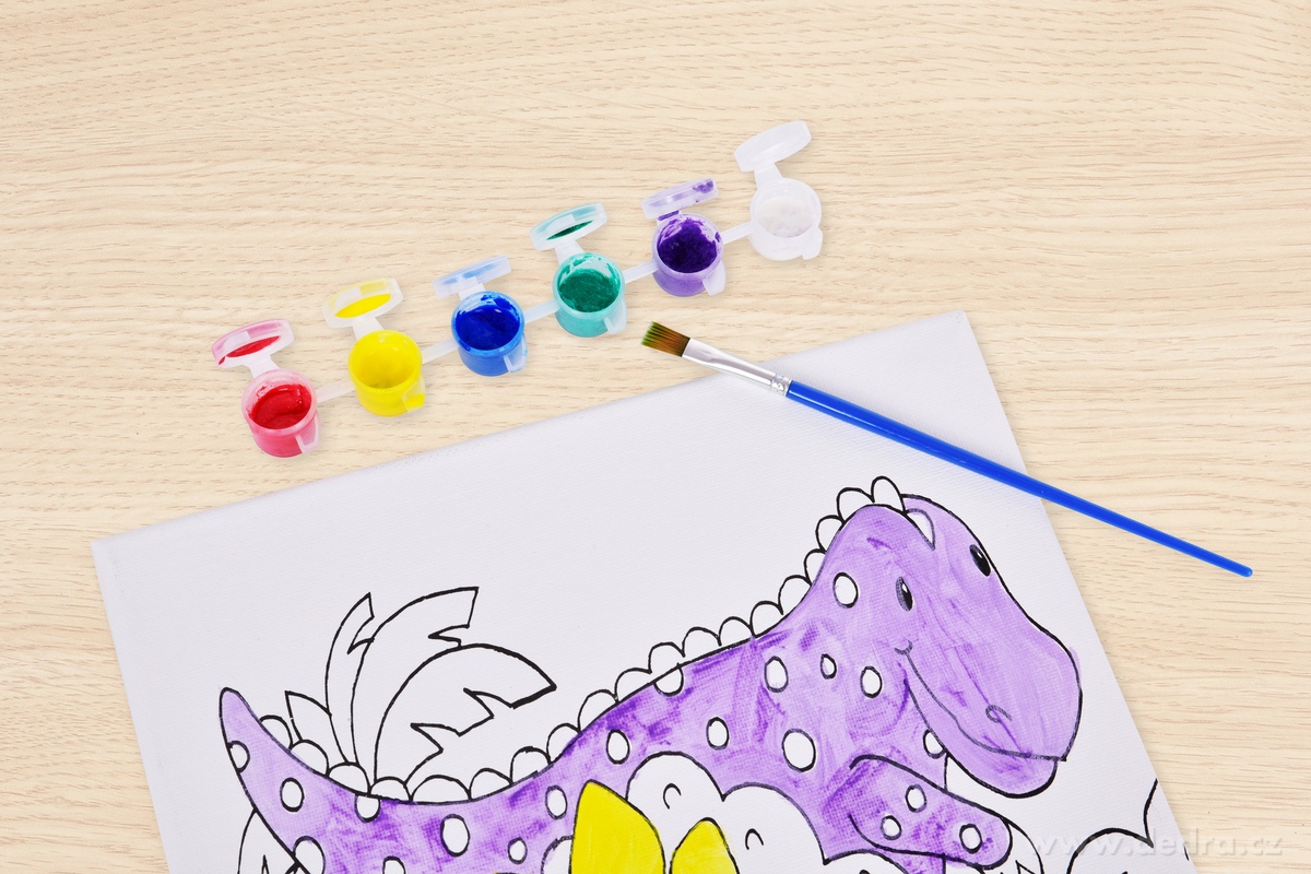 Obrázek na rámu "vymaluj si sám" – náhled 4 | Grand Móda