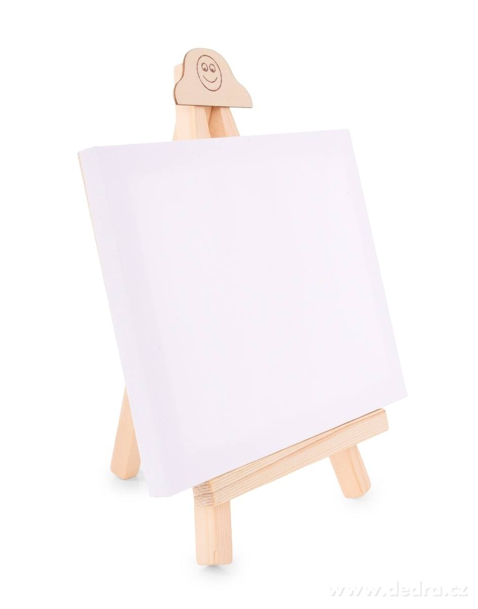 ART, malířské plátno na stojánku, 20 × 15 cm, canvas na rámu + dřevěný stojánek – náhled 2 | Grand Móda