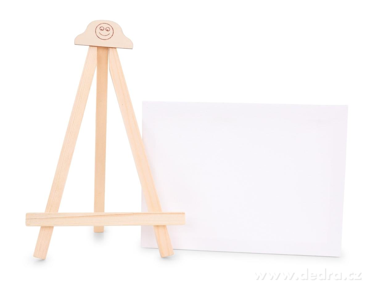 ART, malířské plátno na stojánku, 20 × 15 cm, canvas na rámu + dřevěný stojánek – náhled 4 | Grand Móda