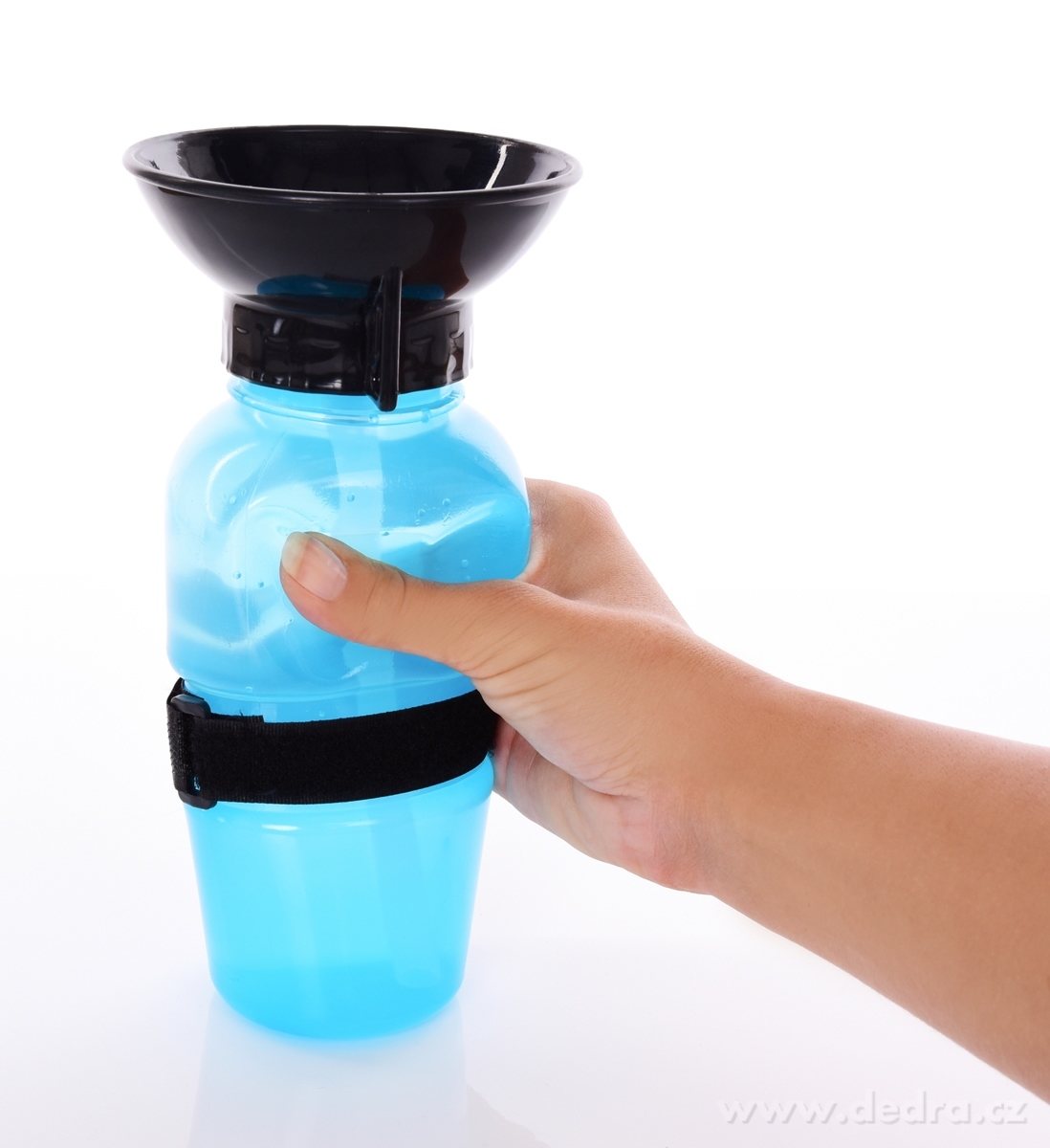 HAFBAR, cestovní láhev na vodu pro psy, integrovaná miska, 600 ml – náhled 6 | Grand Móda