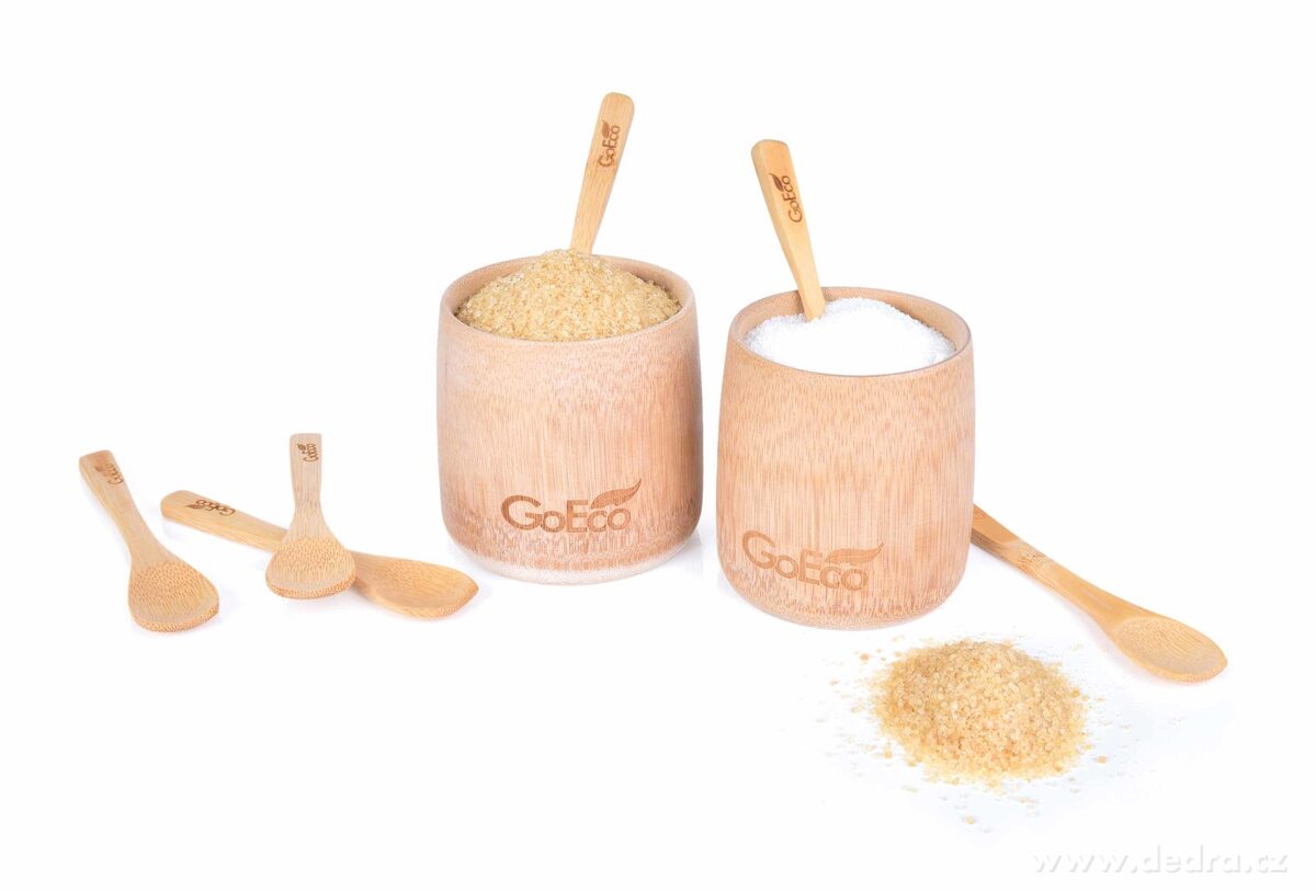 GoEco®, bambusový stojánek na kartáčky a uchošťoury – náhled 5 | Grand Móda