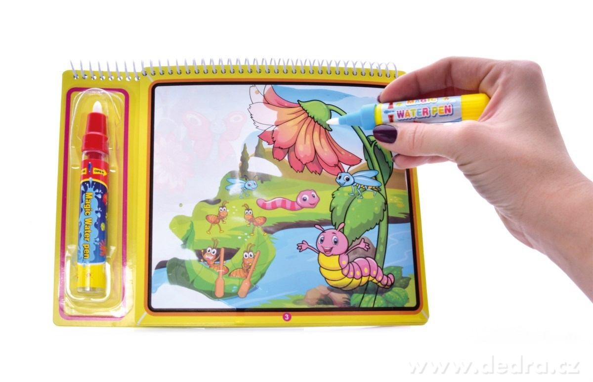 HMYZÍ SVĚT, kouzelná kreslící vodní knížka – náhled 3 | Grand Móda