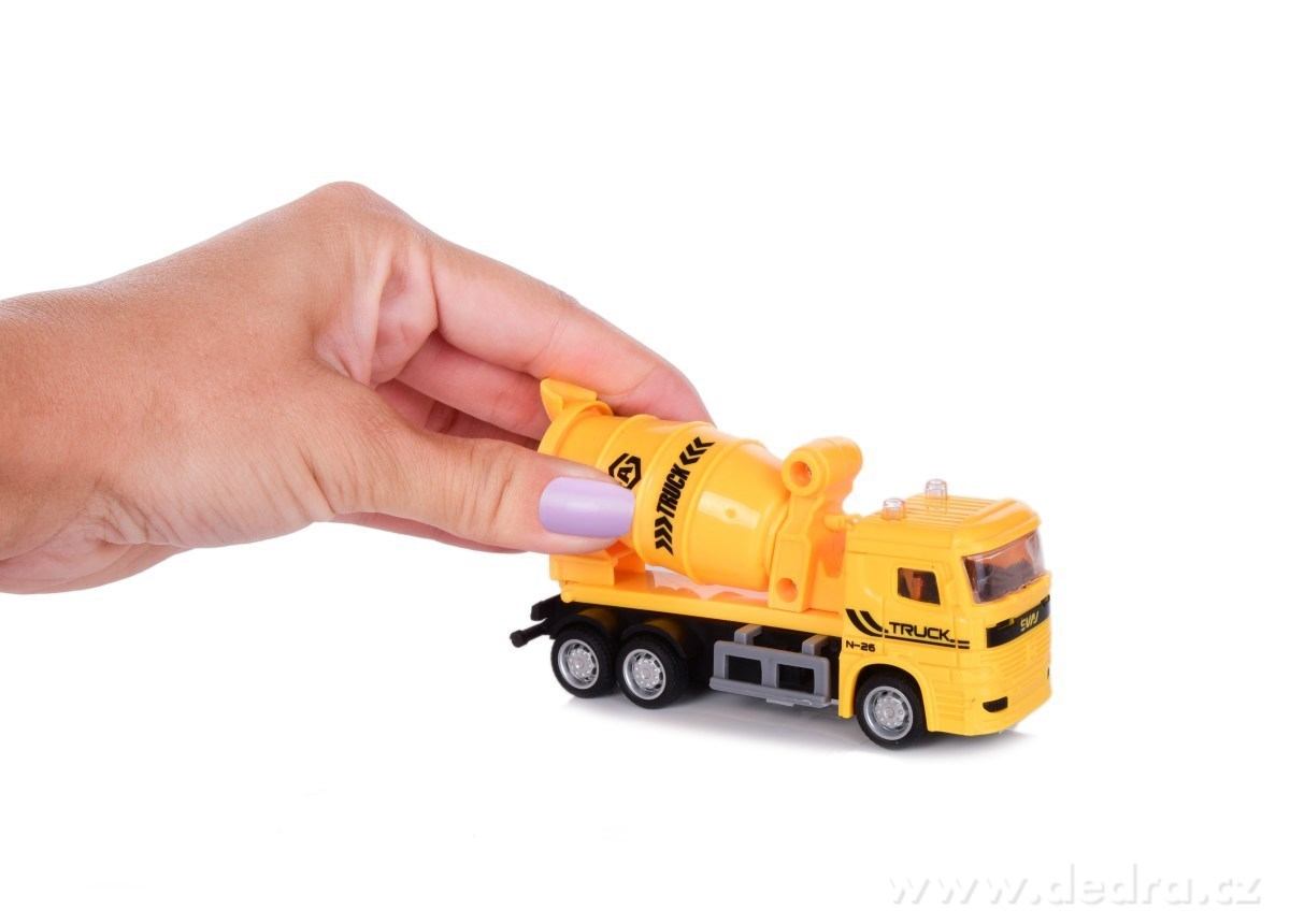 SADY 3 KS STAVEBNÍCH AUT, míchačka, válec, pásový bagr – náhled 2 | Grand Móda