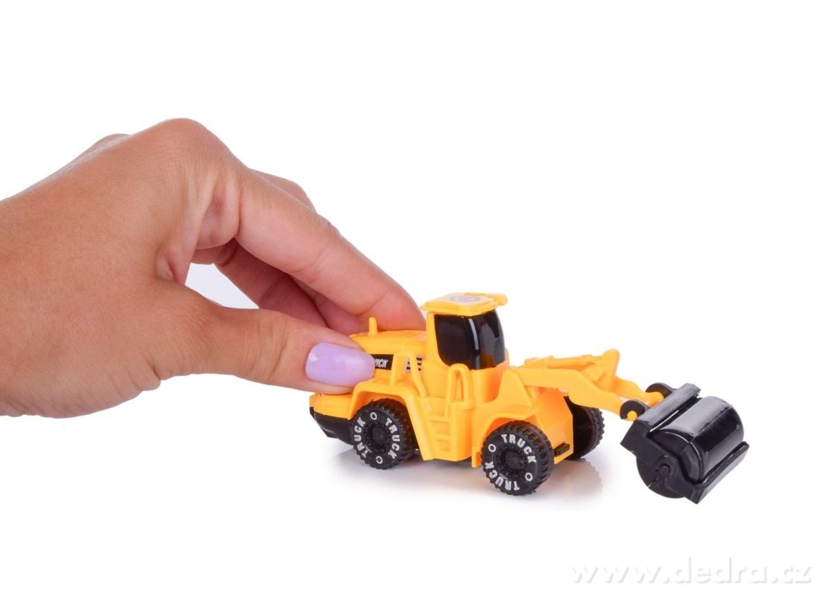 SADY 3 KS STAVEBNÍCH AUT, míchačka, válec, pásový bagr – náhled 4 | Grand Móda