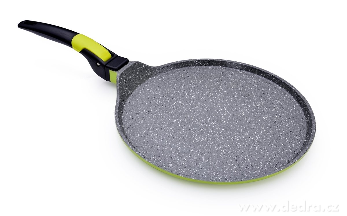 BIOPAN®, nepřilnavá pánev na palačinky, omelety a pizzu, Ø 25 cm, odnímatelná rukojeť | Biopan pánve a formy | Grand Móda