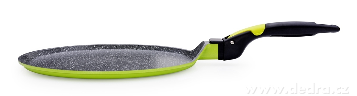 BIOPAN®, nepřilnavá pánev na palačinky, omelety a pizzu, Ø 25 cm, odnímatelná rukojeť – náhled 2 | Grand Móda