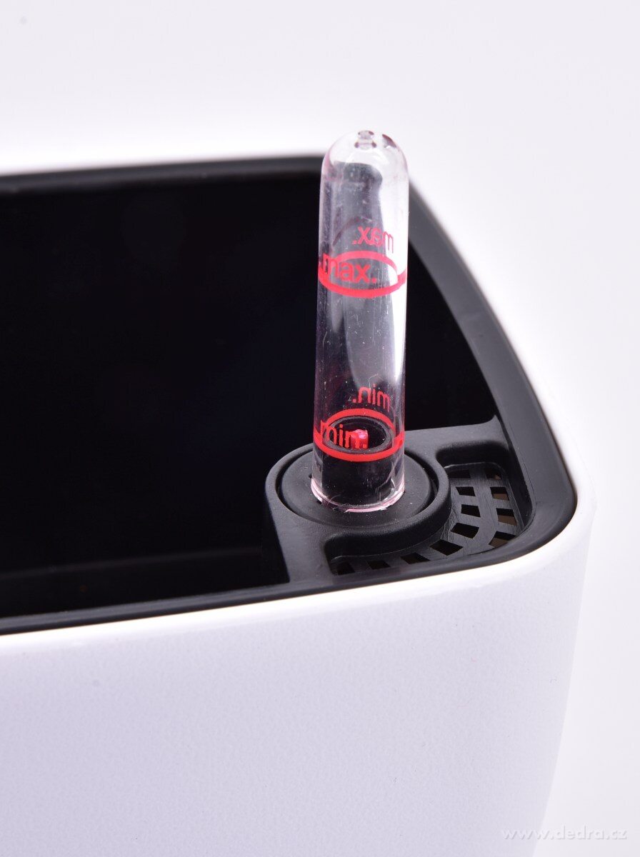 20 cm SAMOZAVLAŽOVACÍ KVĚTINÁČ, volně stojící, bílý – náhled 4 | Grand Móda