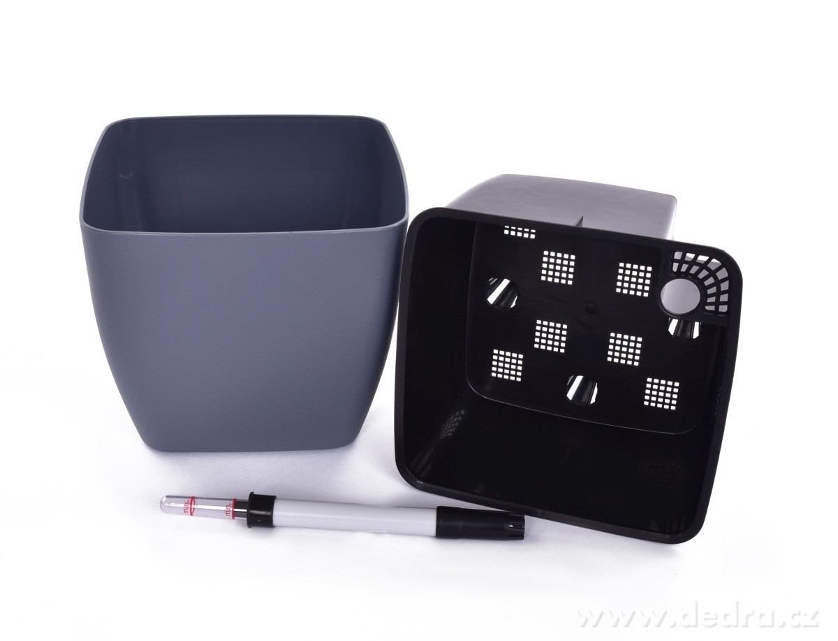 15 cm SAMOZAVLAŽOVACÍ KVĚTINÁČ, volně stojící | Kvďtináče a truhlíky | Grand Móda