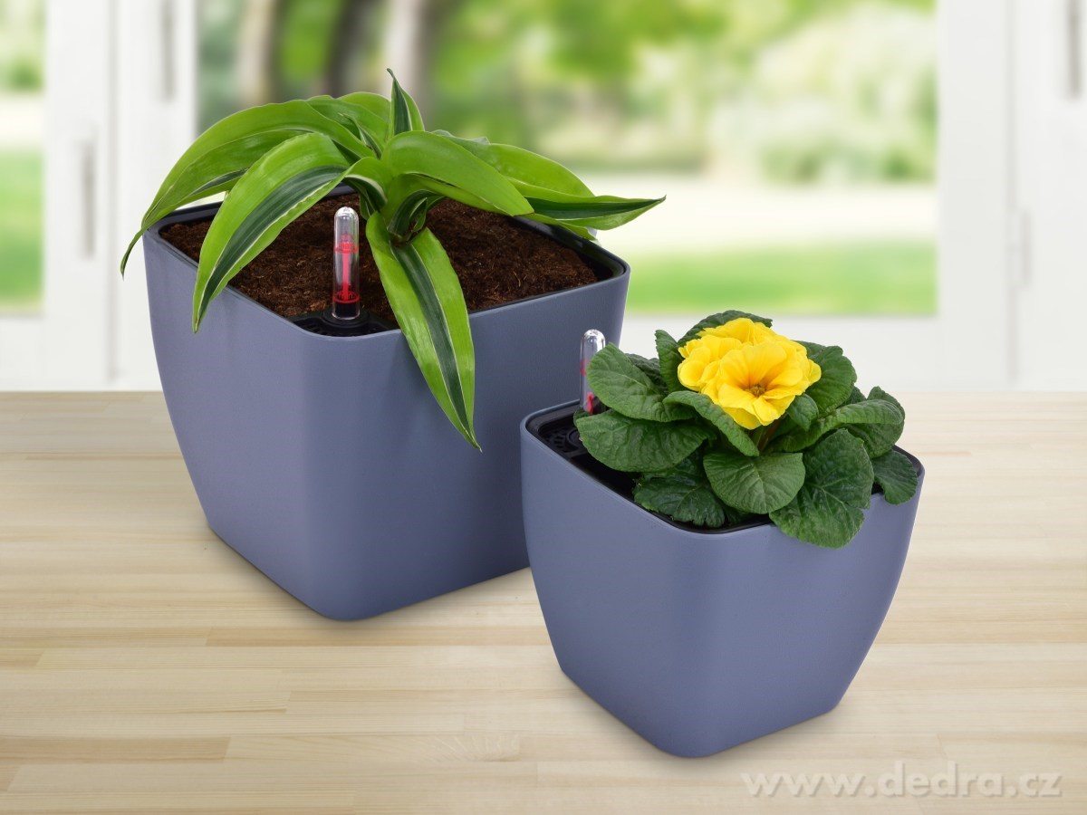 15 cm SAMOZAVLAŽOVACÍ KVĚTINÁČ, volně stojící – náhled 3 | Grand Móda