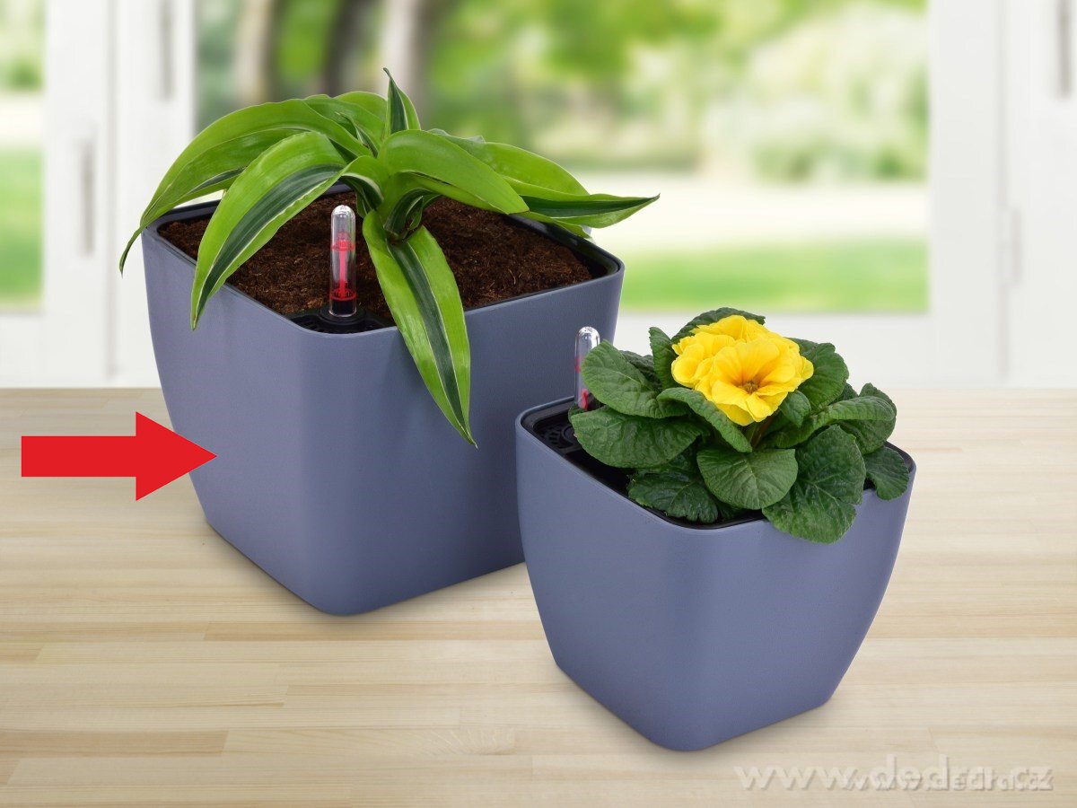 20 cm SAMOZAVLAŽOVACÍ KVĚTINÁČ, volně stojící – náhled 3 | Grand Móda