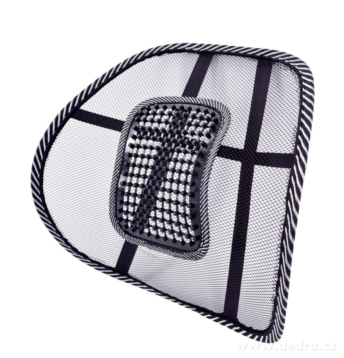 ANATOMIXX, ergonomická bederní opěrka zad s masážními body, na židli & do auta | Zavazadla a taíky | Grand Móda