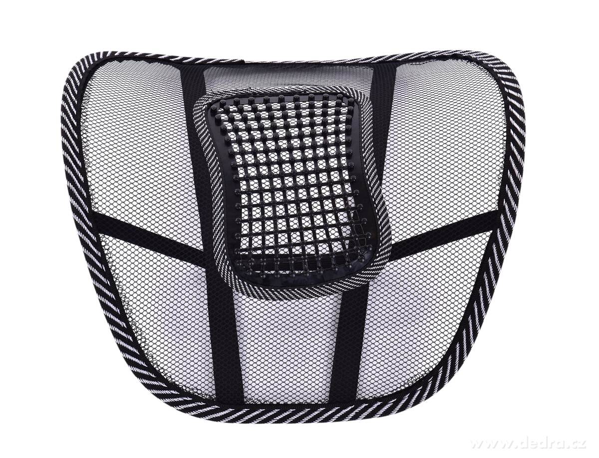 ANATOMIXX, ergonomická bederní opěrka zad s masážními body, na židli & do auta – náhled 2 | Grand Móda