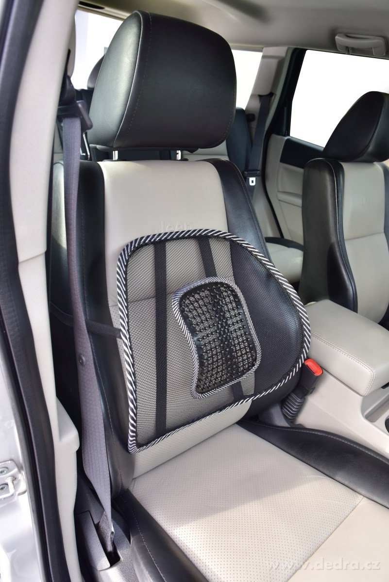 ANATOMIXX, ergonomická bederní opěrka zad s masážními body, na židli & do auta – náhled 3 | Grand Móda