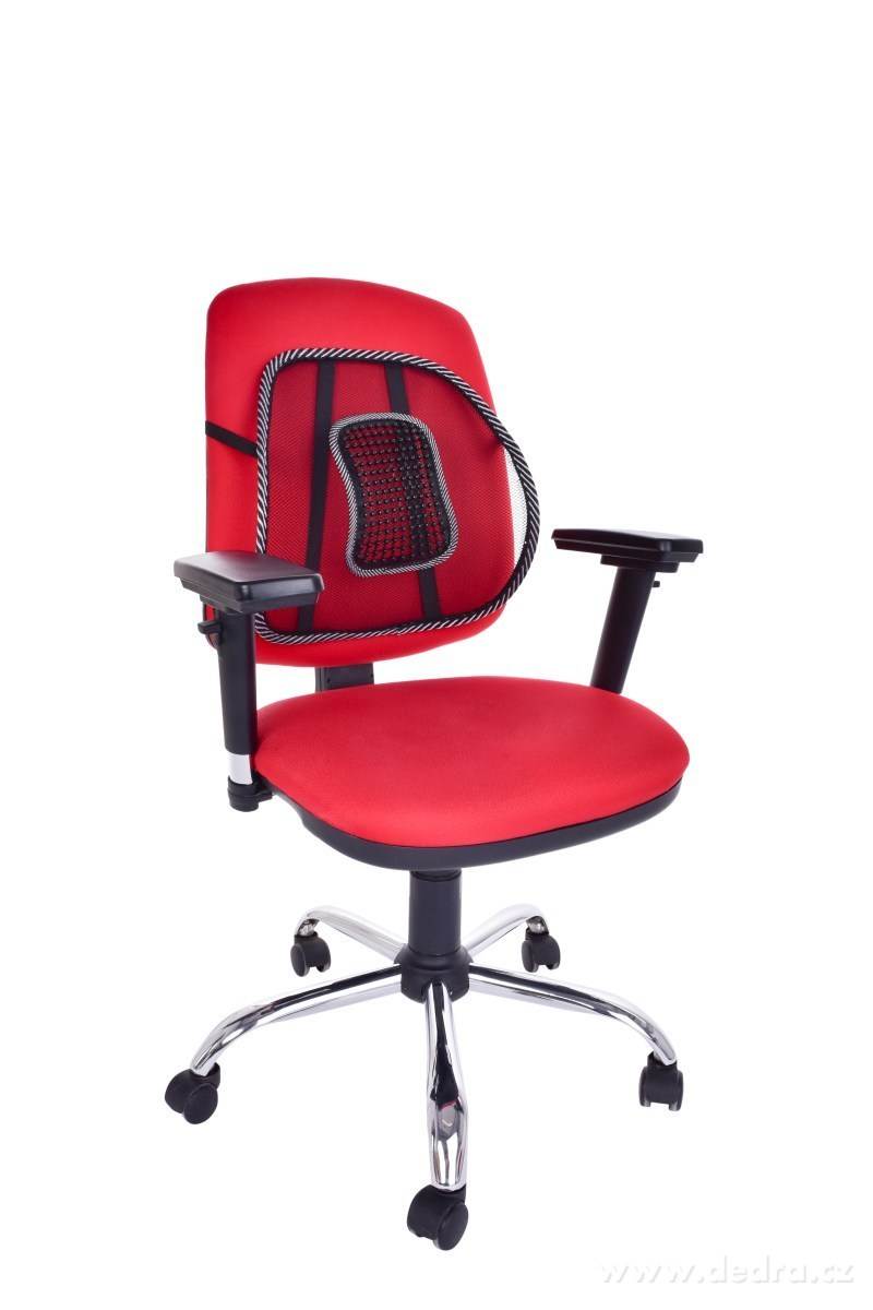 ANATOMIXX, ergonomická bederní opěrka zad s masážními body, na židli & do auta – náhled 4 | Grand Móda