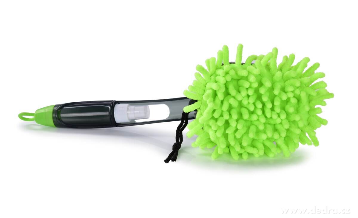 PRACHOSPRAY SASANKA®, Prachovka s rozprašovačem 2v1, úklid & nástřik, 36 cm | Vychytávky do koupelny | Grand Móda