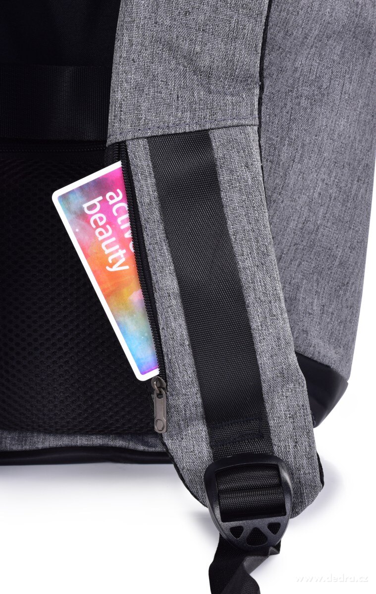 Bezpečný batoh TRAVEL&STUDENT s USB připojením – náhled 5 | Grand Móda