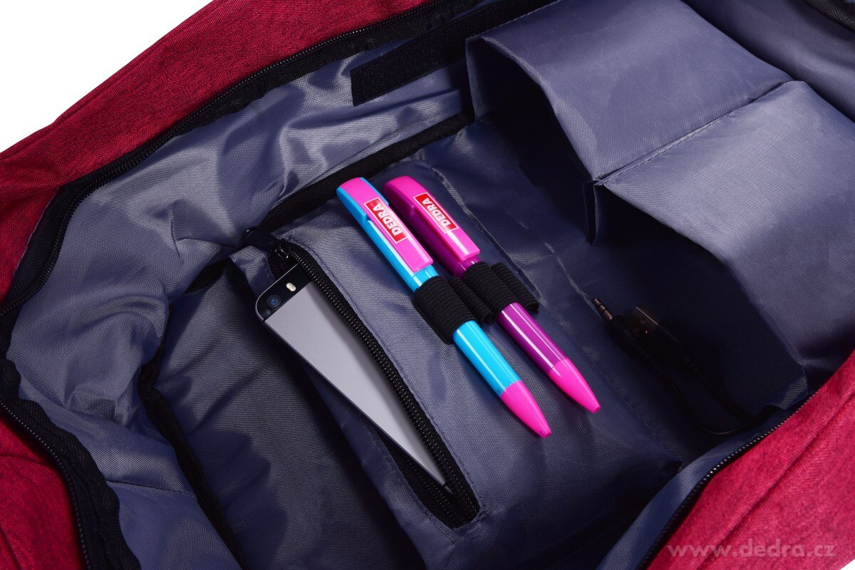 Bezpečný batoh TRAVEL&STUDENT s USB připojením a výstupem na sluchátka – náhled 5 | Grand Móda