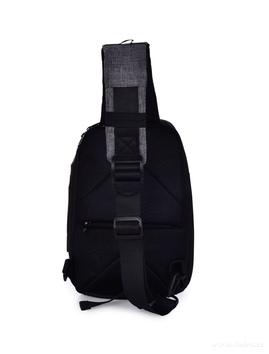 Pevný křížový batoh CITY&WALKING, s USB připojením – náhled 2 | Grand Móda