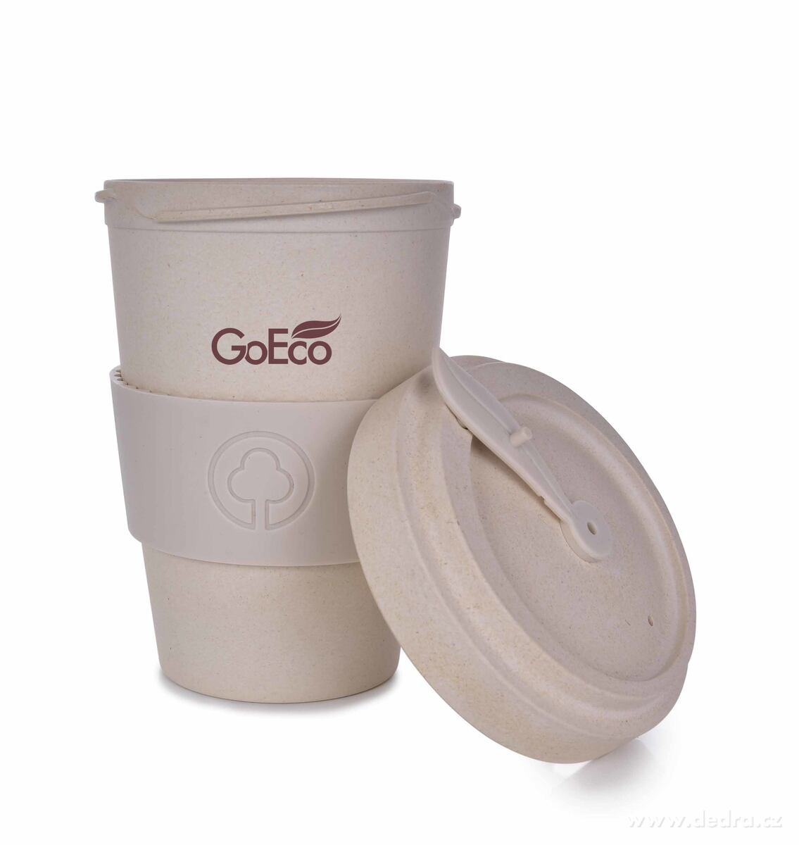 XL KELIMERO® GoEco® 500 ml hrnek a šroubovací víko, s bambusovou vlákninou – náhled 2 | Grand Móda