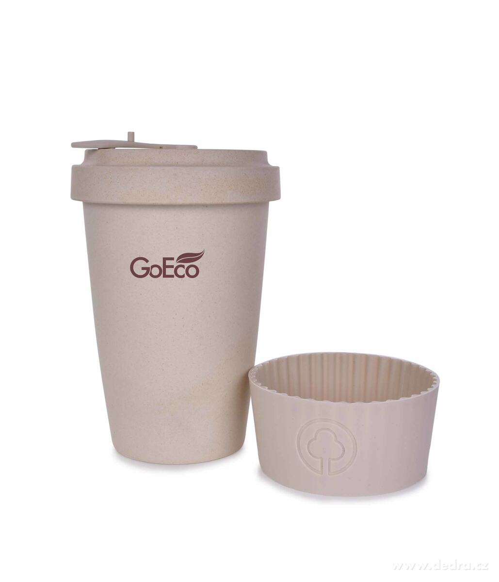 XL KELIMERO® GoEco® 500 ml hrnek a šroubovací víko, s bambusovou vlákninou – náhled 5 | Grand Móda