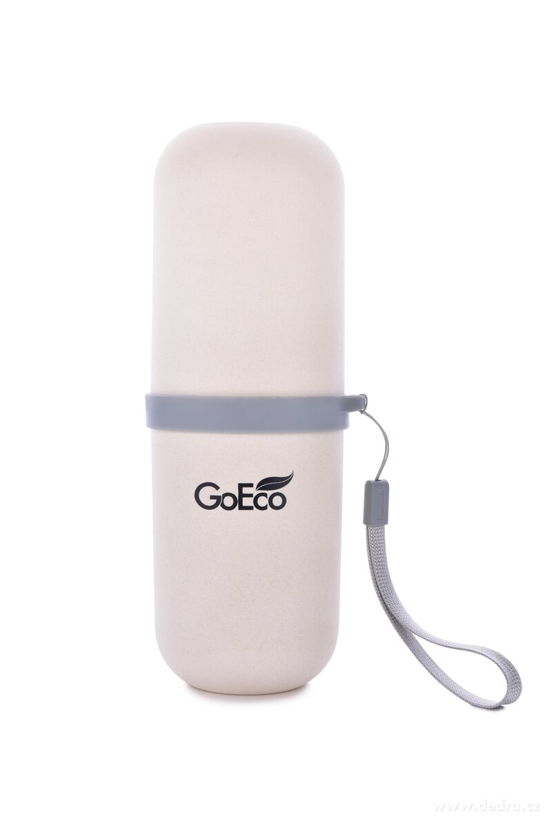 3v1 CESTOVNÍ POUZDRO na zubní kartáčky a pastu, z kukuřice a bambusu | Vychytávky do koupelny | Grand Móda