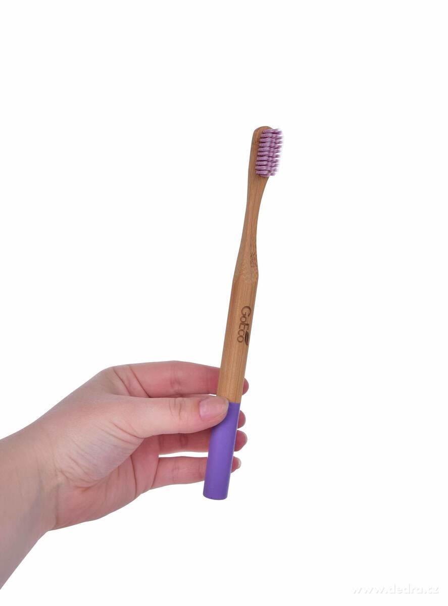 Zubní kartáček GoEco® BAMBOO, z bambusu s velmi měkkými štětinkami – náhled 5 | Grand Móda