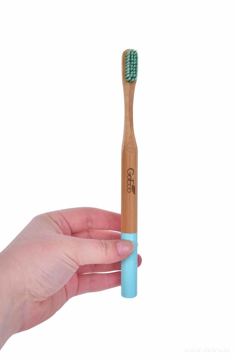 Zubní kartáček GoEco® BAMBOO, z bambusu s velmi měkkými štětinkami – náhled 5 | Grand Móda