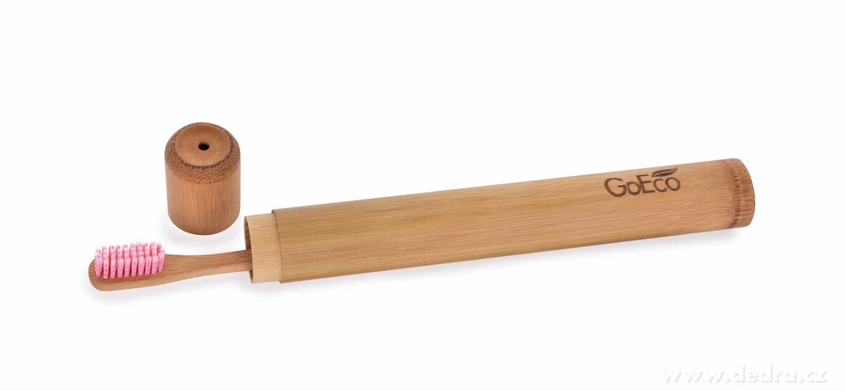 Zubní kartáček GoEco® BAMBOO, z bambusu s velmi měkkými štětinkami – náhled 2 | Grand Móda