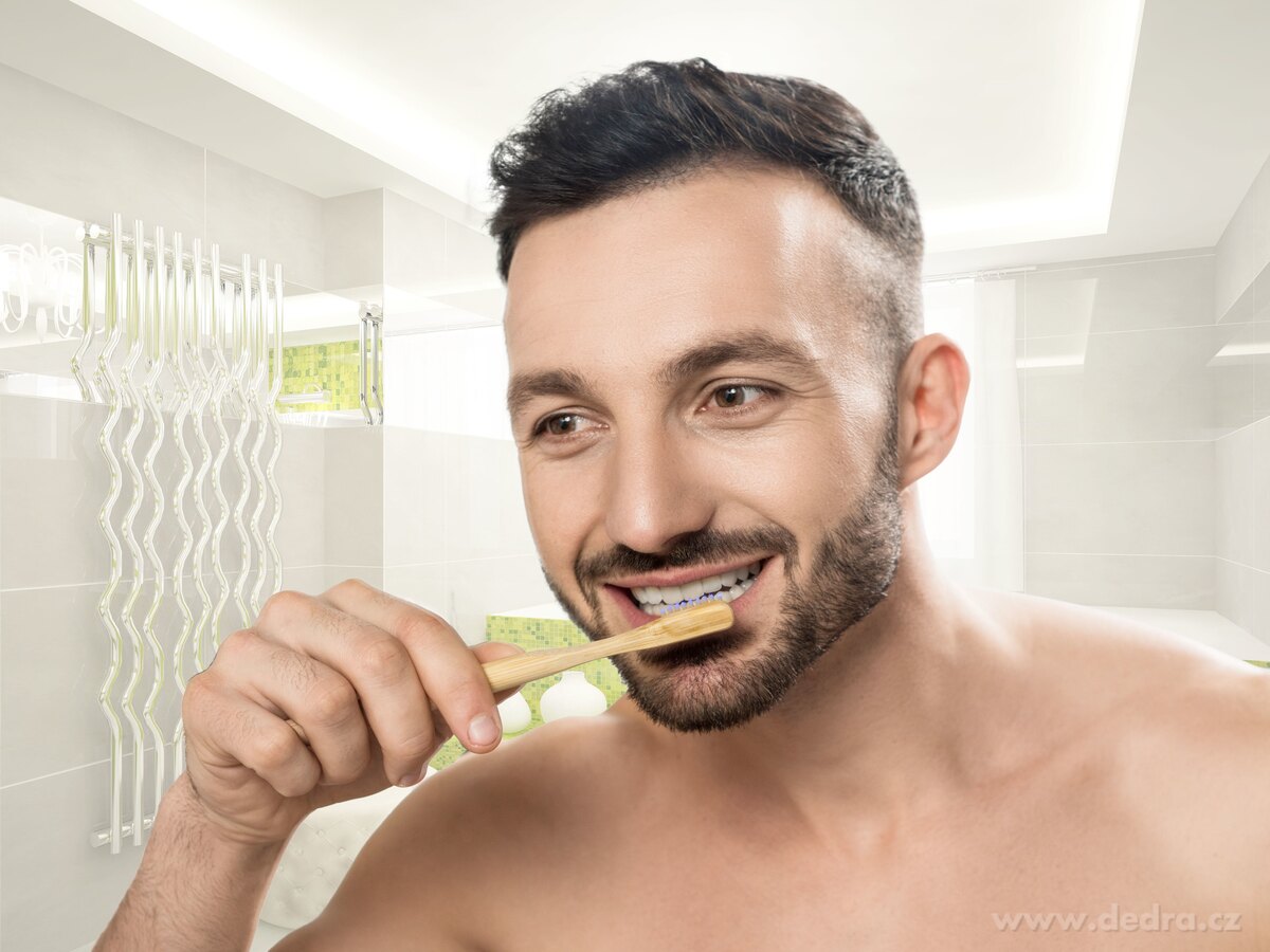 Zubní kartáček GoEco® BAMBOO, z bambusu s velmi měkkými štětinkami – náhled 4 | Grand Móda