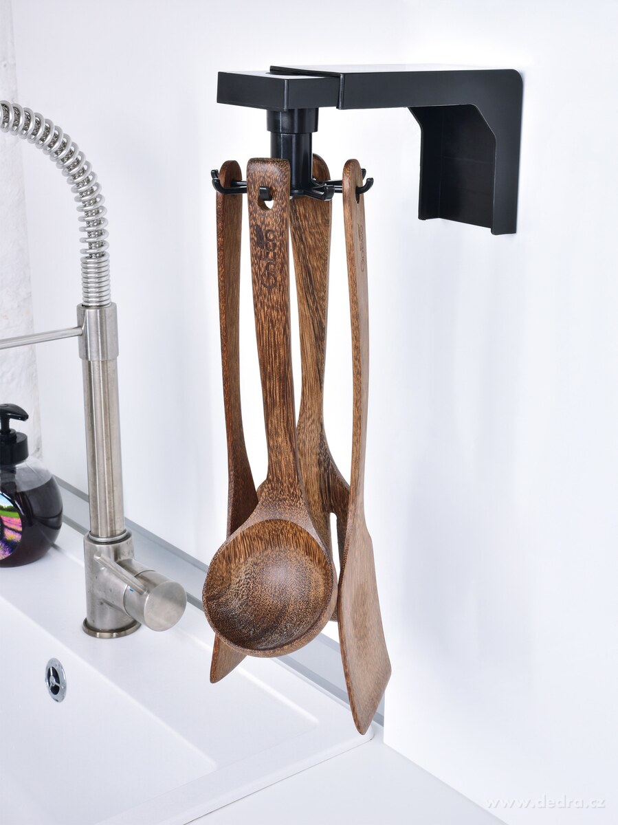 GoEco®, Naběračka z tropického tvrdého dřeva Cassia Siamese, 28 cm – náhled 5 | Grand Móda