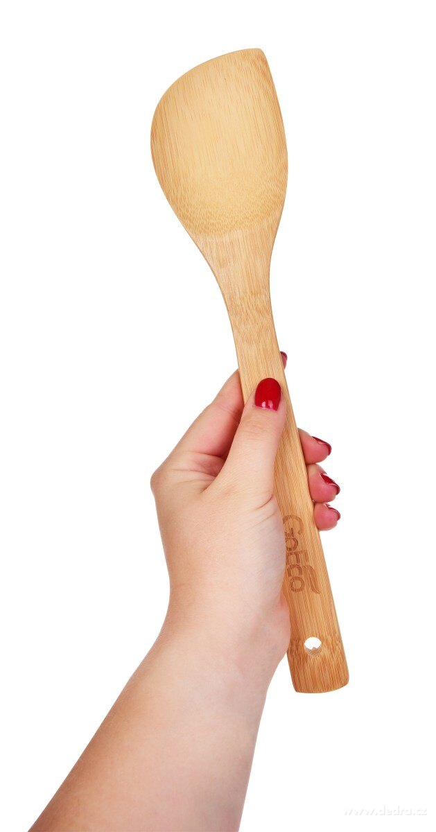 GoEco®, Bambusová vařečka, Šikmá, 29 cm – náhled 6 | Grand Móda